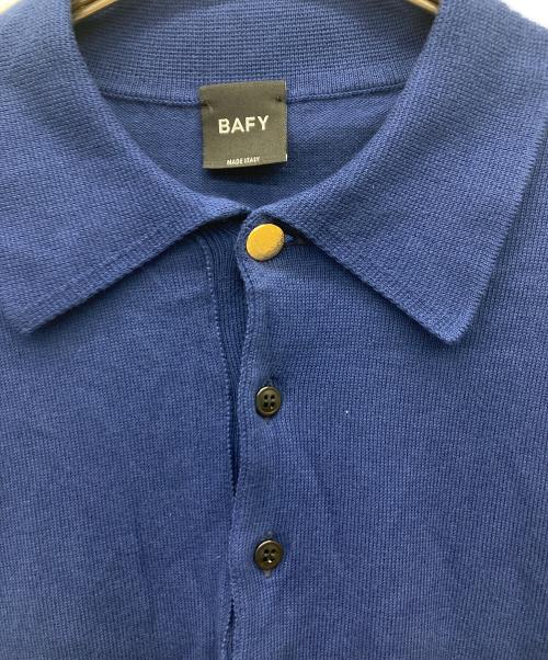 BAFY（バフィー）BAFY (バフィー) ニットポロシャツ ネイビー サイズ:44の古着・服飾アイテム