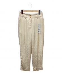 JOHNBULL（ジョンブル）の古着「レオパードスラックス」｜アイボリー