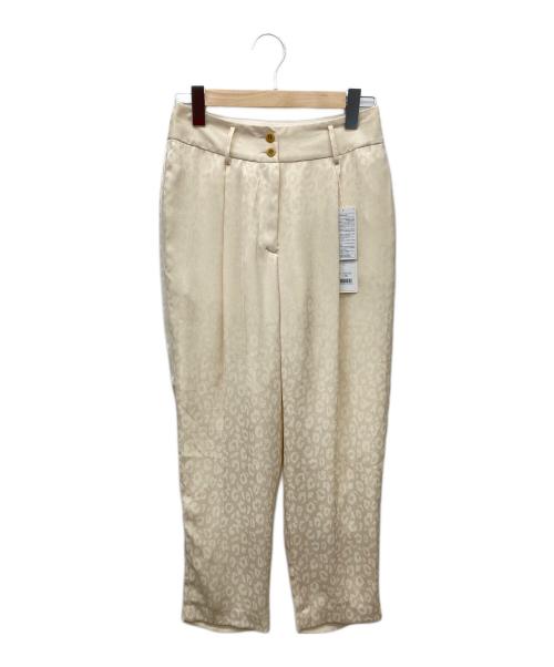 JOHNBULL（ジョンブル）Johnbull (ジョンブル) レオパードスラックス アイボリー サイズ:S 未使用品の古着・服飾アイテム