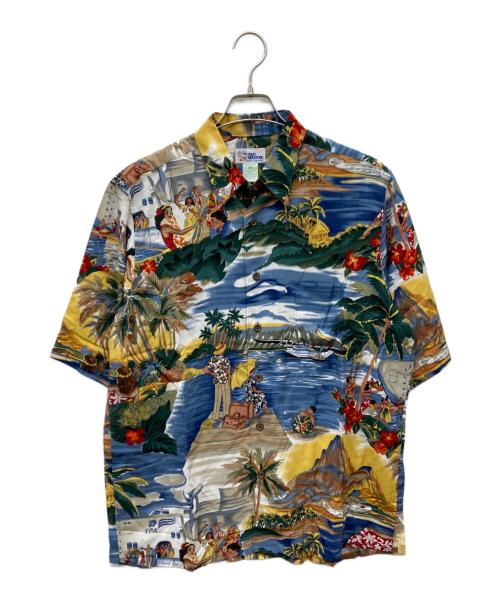 reyn spooner（レイン スプナー）reyn spooner (レイン スプナー) アロハシャツ ブルー サイズ:M 未使用品の古着・服飾アイテム