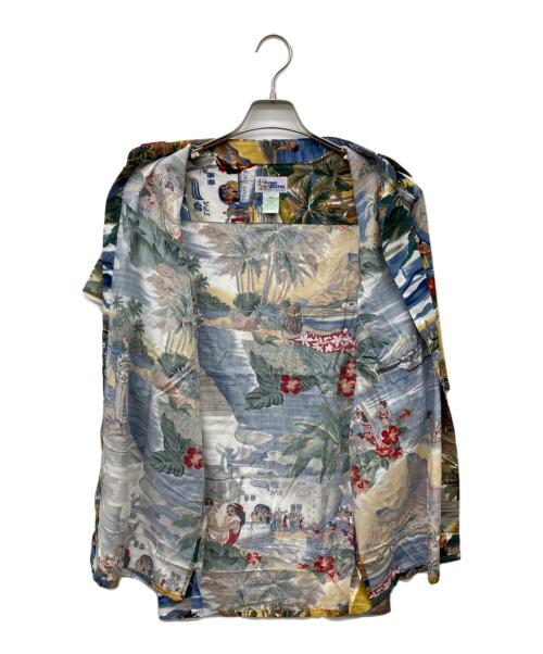 reyn spooner（レイン スプナー）reyn spooner (レイン スプナー) アロハシャツ ブルー サイズ:M 未使用品の古着・服飾アイテム