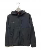 MAMMUTマムート）の古着「Madris Light ML Hooded Jacket」｜ブラック