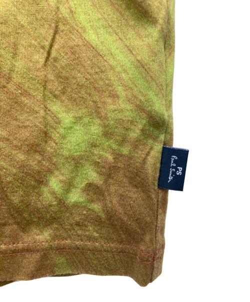 PAUL SMITH（ポールスミス）PAUL SMITH (ポールスミス) BERNARD FRIZE アートデザイン Tシャツ ブラウン サイズ:XLの古着・服飾アイテム