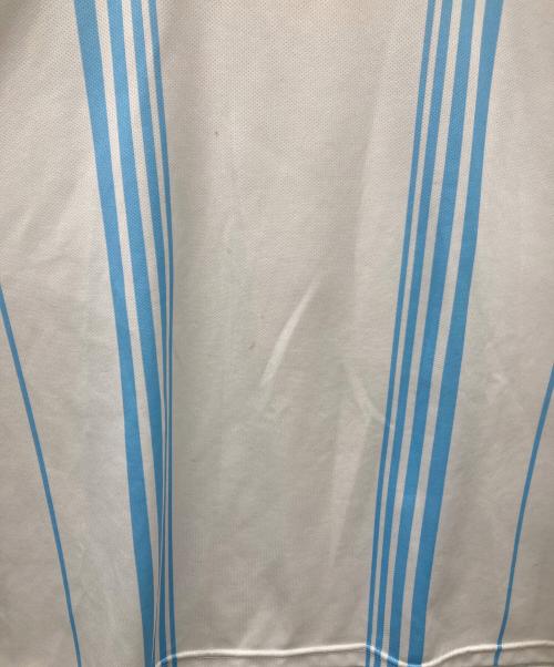 NIKE（ナイキ）NIKE (ナイキ) SUPREME (シュプリーム) JEWEL STRIPE SOCCER JERSEY/ジュエルストライプサッカージャージ ホワイト サイズ:Ｍの古着・服飾アイテム