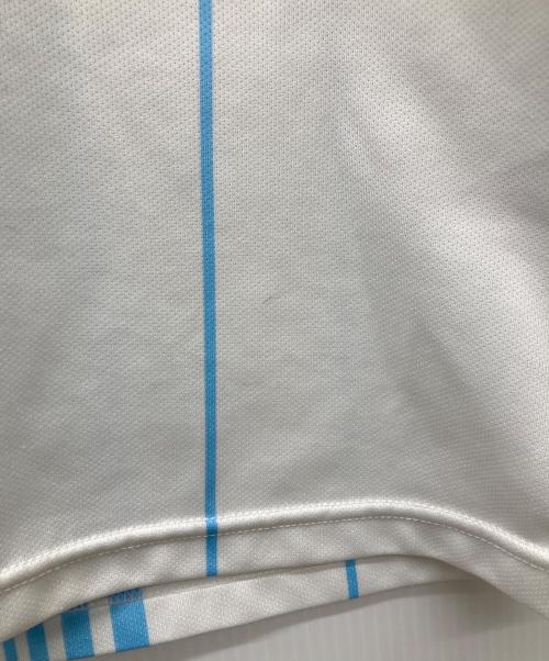 NIKE（ナイキ）NIKE (ナイキ) SUPREME (シュプリーム) JEWEL STRIPE SOCCER JERSEY/ジュエルストライプサッカージャージ ホワイト サイズ:Ｍの古着・服飾アイテム