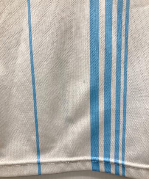 NIKE（ナイキ）NIKE (ナイキ) SUPREME (シュプリーム) JEWEL STRIPE SOCCER JERSEY/ジュエルストライプサッカージャージ ホワイト サイズ:Ｍの古着・服飾アイテム