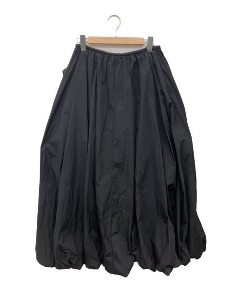 ETRE TOKYO（エトレトウキョウ）ETRE TOKYO (エトレトウキョウ) ナイロンバルーンボリュームスカート ブラック サイズ:Sの古着・服飾アイテム