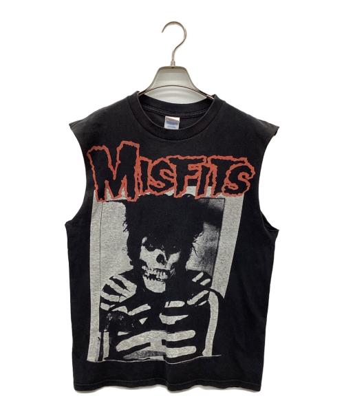 TENNESSEE RIVER（テネシー リバー）TENNESSEE RIVER (テネシー リバー) Misfits ノースリーブバンドTシャツ ブラック サイズ:Mの古着・服飾アイテム