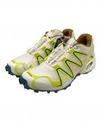 SALOMONサロモン）の古着「Speedcross 3 'White Yellow'」｜アイボリー×イエロー