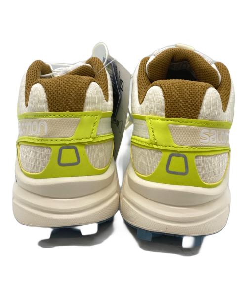 SALOMON（サロモン）SALOMON (サロモン) Speedcross 3 'White Yellow' アイボリー×イエロー サイズ:26 未使用品の古着・服飾アイテム