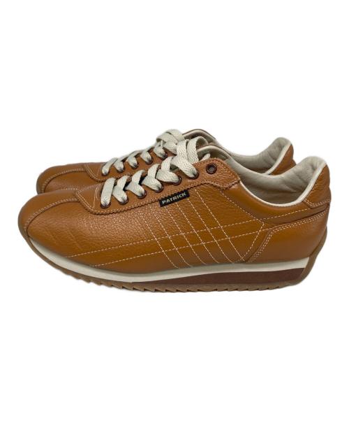 PATRICK（パトリック）PATRICK (パトリック) SANGER /サンガー レザースニーカー ブラウン サイズ:41の古着・服飾アイテム