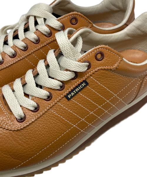 PATRICK（パトリック）PATRICK (パトリック) SANGER /サンガー レザースニーカー ブラウン サイズ:41の古着・服飾アイテム