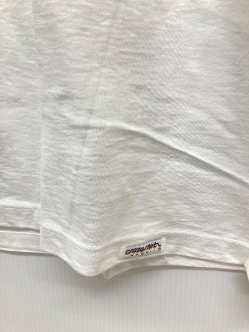 crazy shirts（クレイジーシャツ）crazy shirts (クレイジーシャツ) 90S USA製プリントTシャツ ホワイト サイズ:L 未使用品の古着・服飾アイテム