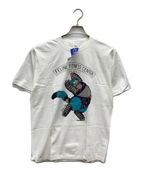 crazy shirts（クレイジーシャツ）crazy shirts (クレイジーシャツ) 90S USA製 プリントTシャツ ホワイト サイズ:M 未使用品の古着・服飾アイテム