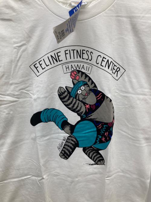 crazy shirts（クレイジーシャツ）crazy shirts (クレイジーシャツ) 90S USA製 プリントTシャツ ホワイト サイズ:M 未使用品の古着・服飾アイテム