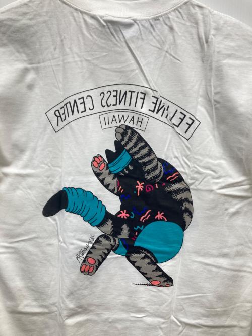 crazy shirts（クレイジーシャツ）crazy shirts (クレイジーシャツ) 90S USA製 プリントTシャツ ホワイト サイズ:M 未使用品の古着・服飾アイテム