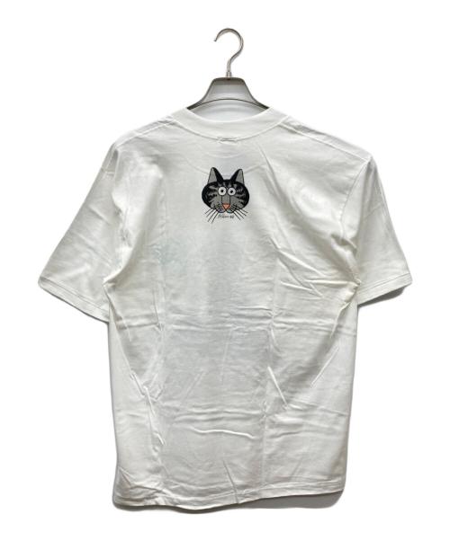 crazy shirts（クレイジーシャツ）crazy shirts (クレイジーシャツ) 90S プリントTシャツ ホワイト サイズ:L 未使用品の古着・服飾アイテム