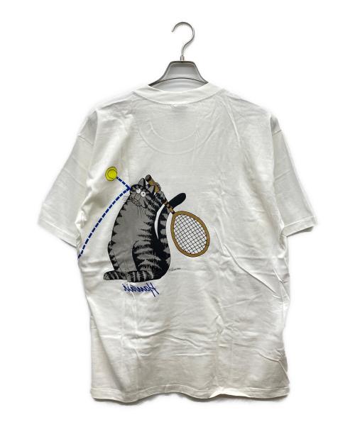 crazy shirts（クレイジーシャツ）crazy shirts (クレイジーシャツ) 90S USA製プリントTシャツ ホワイト サイズ:L 未使用品の古着・服飾アイテム