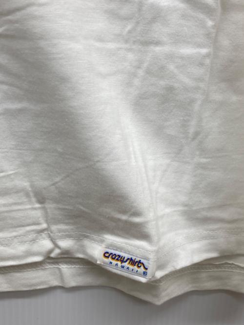 crazy shirts（クレイジーシャツ）crazy shirts (クレイジーシャツ) 90S USA製プリントTシャツ ホワイト サイズ:L 未使用品の古着・服飾アイテム