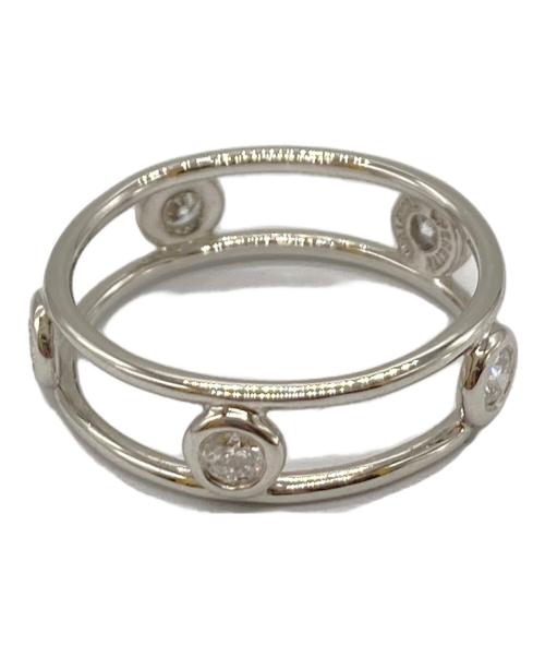 TIFFANY & Co.（ティファニー）Tiffany & Co. (ティファニー) Pt950 ダブルワイヤーリング サイズ:11号の古着・服飾アイテム