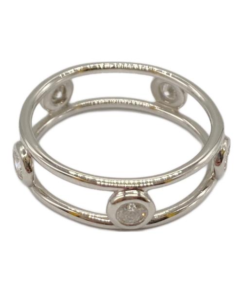 TIFFANY & Co.（ティファニー）Tiffany & Co. (ティファニー) Pt950 ダブルワイヤーリング サイズ:11号の古着・服飾アイテム