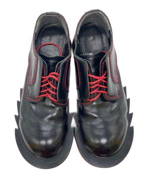 KOJI KUGA（コージ・クガ）KOJI KUGA (コージ・クガ) オックスフォードシューズ ブラック サイズ:23の古着・服飾アイテム