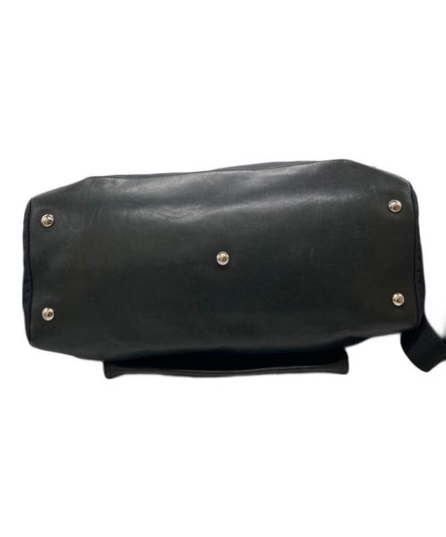 Yves Saint Laurent（イヴサンローラン）Yves Saint Laurent (イヴサンローラン) YSLロゴ レザーコンビ2WAYバッグ ブラックの古着・服飾アイテム