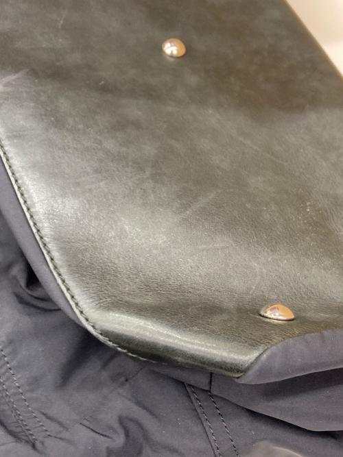 Yves Saint Laurent（イヴサンローラン）Yves Saint Laurent (イヴサンローラン) YSLロゴ レザーコンビ2WAYバッグ ブラックの古着・服飾アイテム