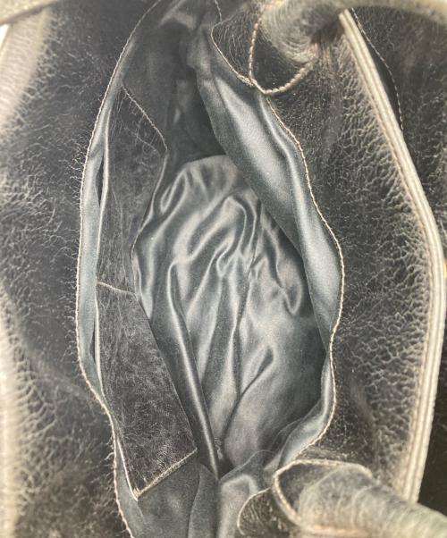 MIU MIU（ミュウミュウ）MIU MIU (ミュウミュウ) Wフラップ2WAYバッグ ブラックの古着・服飾アイテム