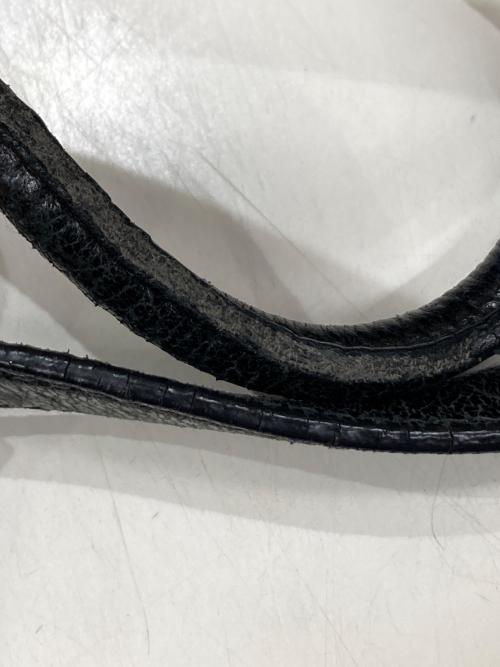 MIU MIU（ミュウミュウ）MIU MIU (ミュウミュウ) Wフラップ2WAYバッグ ブラックの古着・服飾アイテム