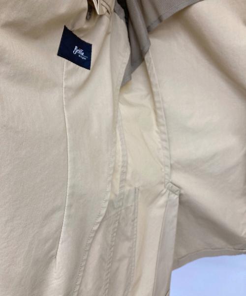 Brilla per il gusto（ブリッラ ペル イルグースト）Brilla per il gusto (ブリッラ ペル イルグースト) コットンナイロンテーラードジャケット ベージュ サイズ:46の古着・服飾アイテム