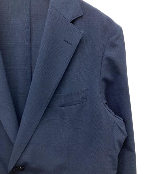 MACKINTOSH LONDON（マッキントッシュ ロンドン）MACKINTOSH LONDON (マッキントッシュ ロンドン) ウォッシャブルグレンチェックジャケット ネイビー サイズ:38の古着・服飾アイテム