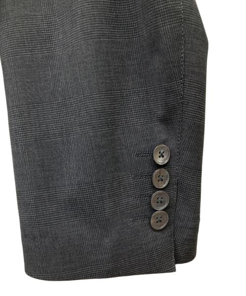 MACKINTOSH LONDON（マッキントッシュ ロンドン）MACKINTOSH LONDON (マッキントッシュ ロンドン) ウォッシャブルグレンチェックジャケット グレー サイズ:38の古着・服飾アイテム