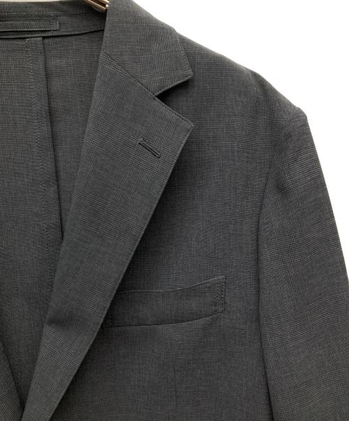 MACKINTOSH LONDON（マッキントッシュ ロンドン）MACKINTOSH LONDON (マッキントッシュ ロンドン) ウォッシャブルグレンチェックジャケット グレー サイズ:38の古着・服飾アイテム