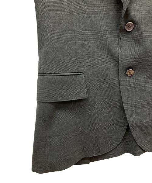 MACKINTOSH LONDON（マッキントッシュ ロンドン）MACKINTOSH LONDON (マッキントッシュ ロンドン) ウォッシャブルグレンチェックジャケット グレー サイズ:38の古着・服飾アイテム