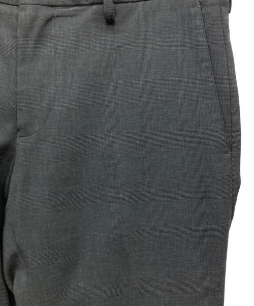 MACKINTOSH LONDON（マッキントッシュ ロンドン）MACKINTOSH LONDON (マッキントッシュ ロンドン) ウォッシャブルグレンチェックパンツ グレー サイズ:82の古着・服飾アイテム