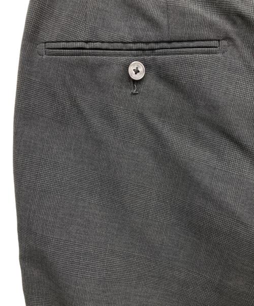 MACKINTOSH LONDON（マッキントッシュ ロンドン）MACKINTOSH LONDON (マッキントッシュ ロンドン) ウォッシャブルグレンチェックパンツ グレー サイズ:82の古着・服飾アイテム