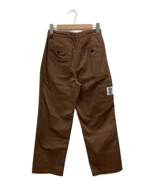 TENBOX（テンボックス）TENBOX (テンボックス) Work Pants ブラウン サイズ:S 未使用品の古着・服飾アイテム