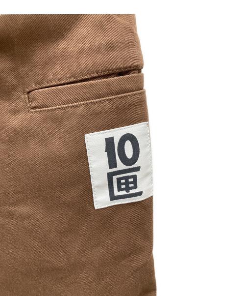 TENBOX（テンボックス）TENBOX (テンボックス) Work Pants ブラウン サイズ:S 未使用品の古着・服飾アイテム