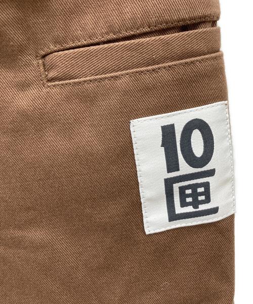 TENBOX（テンボックス）TENBOX (テンボックス) Work Pants ブラウン サイズ:Ｓ 未使用品の古着・服飾アイテム