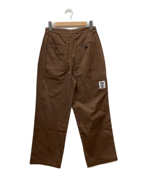 TENBOX（テンボックス）TENBOX (テンボックス) Work Pants ブラウン サイズ:M 未使用品の古着・服飾アイテム