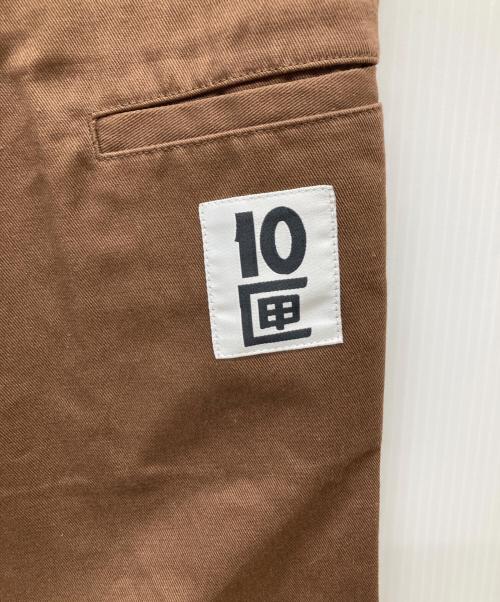 TENBOX（テンボックス）TENBOX (テンボックス) Work Pants ブラウン サイズ:M 未使用品の古着・服飾アイテム