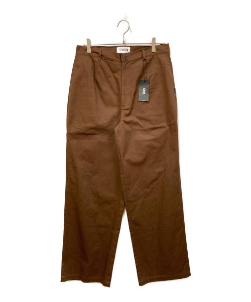 TENBOX（テンボックス）TENBOX (テンボックス) Work Pants ブラウン サイズ:L 未使用品の古着・服飾アイテム