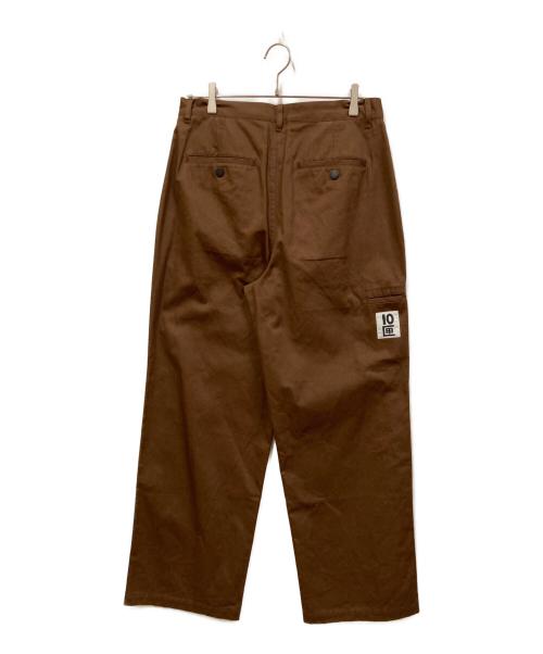 TENBOX（テンボックス）TENBOX (テンボックス) Work Pants ブラウン サイズ:L 未使用品の古着・服飾アイテム