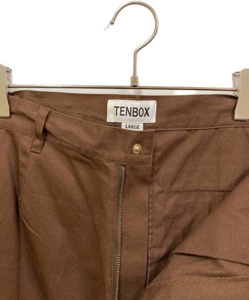 TENBOX（テンボックス）TENBOX (テンボックス) Work Pants ブラウン サイズ:L 未使用品の古着・服飾アイテム