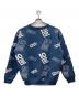 TENBOX (テンボックス) OG LOGO JACQUARD SWEATER ブルー サイズ:L 未使用品：4000円