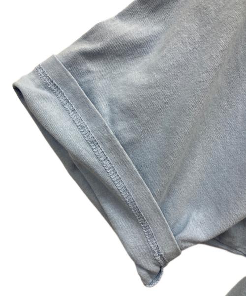 stussy（ステューシー）stussy (ステューシー) バックロゴTシャツ ブルー サイズ:Lの古着・服飾アイテム