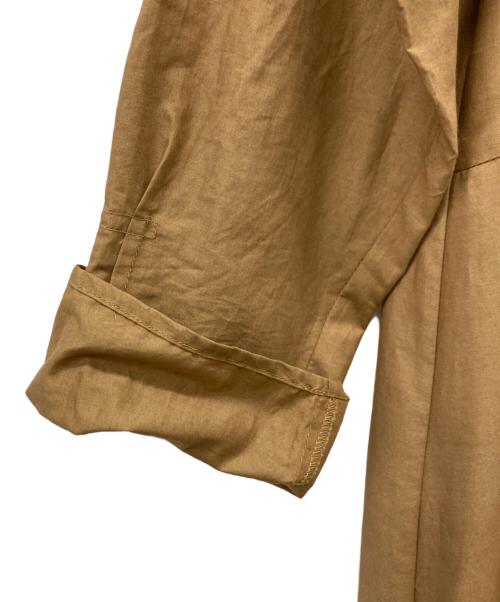 PINORE（ピノーレ）PINORE (ピノーレ) カットワークレースドレス ブラウン サイズ:SIZE 38 未使用品の古着・服飾アイテム