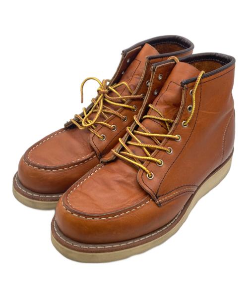 RED WING（レッドウィング）RED WING (レッドウィング) 6-inch Classic Moc/6インチクラックモック ブラウン サイズ:7 2/1の古着・服飾アイテム