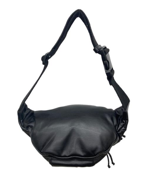 A.P.C.（アーペーセー）A.P.C. (アーペーセー) エコレザーウエストバッグ ブラックの古着・服飾アイテム